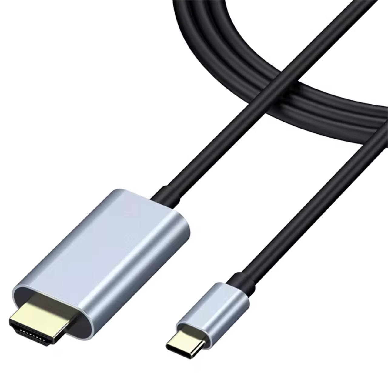 Câble USB Type-C vers HDMI 4K Ultra HD 1M – Compatible MacBook, PC Portable, Smartphone, Tablette et TV