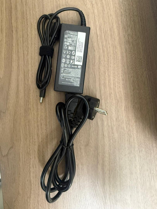 DELL Chargeur 65W 19.5V 3.34A - Adaptateur Secteur PC Portable - Embout Rond (Barrel Tip) Micro
