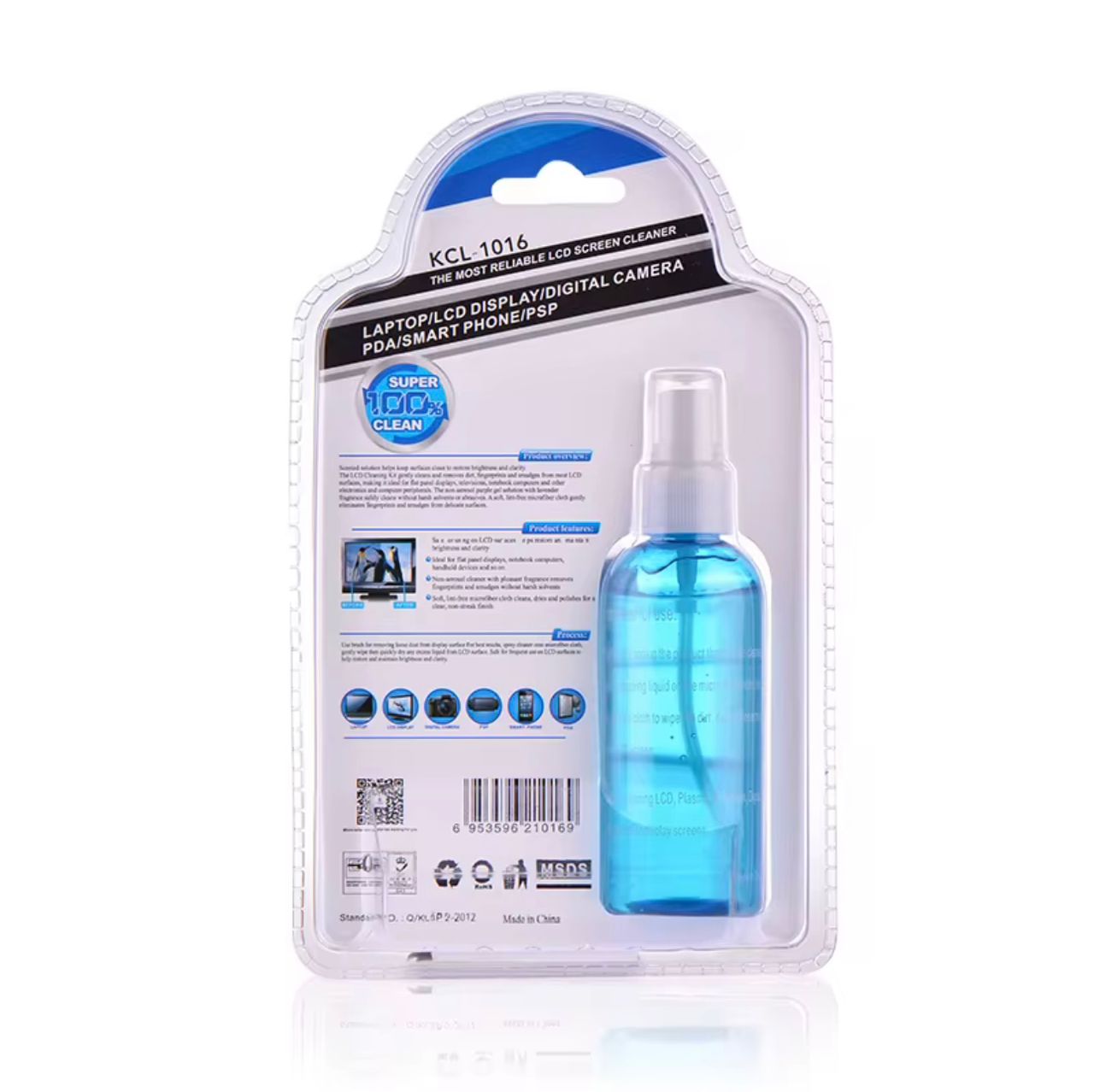 Kit de Nettoyage d'Ecran TV LCD 3 en 1 - Pour Ordinateur de Bureau - Portable - Caméra Numérique - Clavier