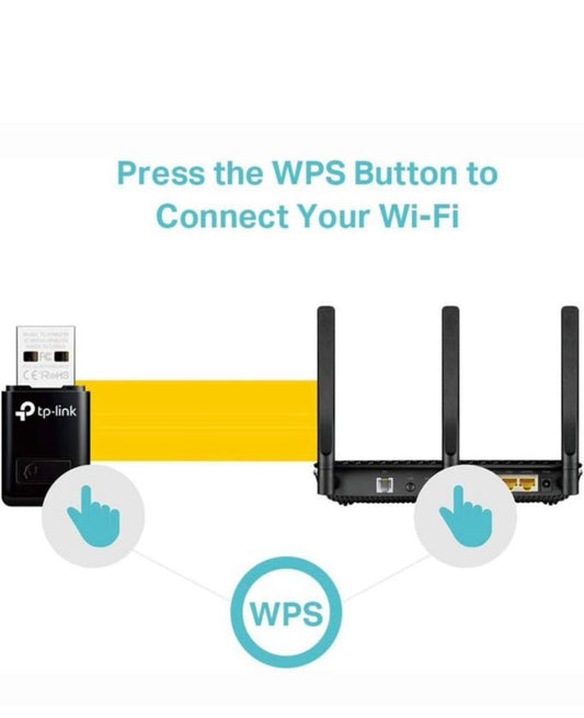 TP Link TP-Link TL-WN823N - Clé Wi-Fi USB 300 Mbps Mini Adaptateur Sans Fil pour PC & Laptop