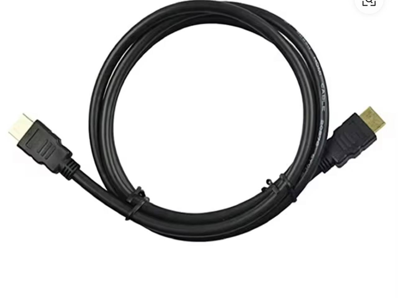 Câble HDMI 1,5 Mètre Haute Qualité - Full HD 1080p - Audio & Vidéo - Compatible TV, Décodeur, PC, Console