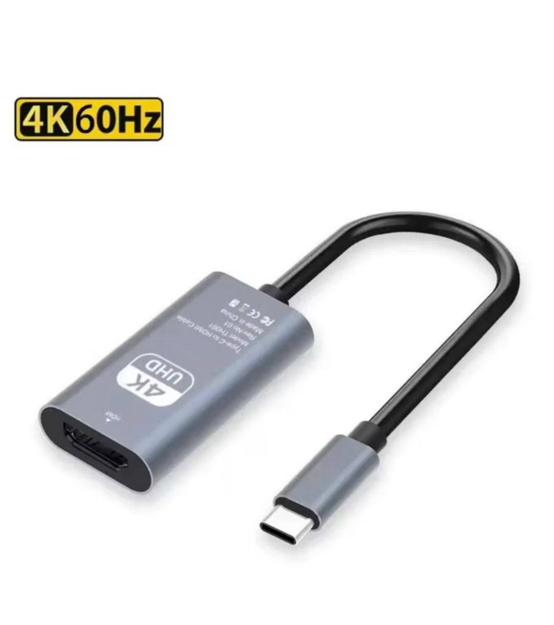 Adaptateur USB-C vers HDMI 4K 30Hz - Type-C vers HDTV Ultra HD