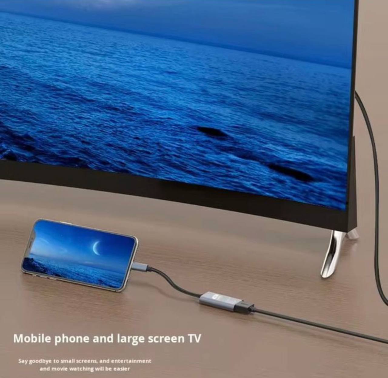 Adaptateur USB-C vers HDMI 4K 30Hz - Type-C vers HDTV Ultra HD