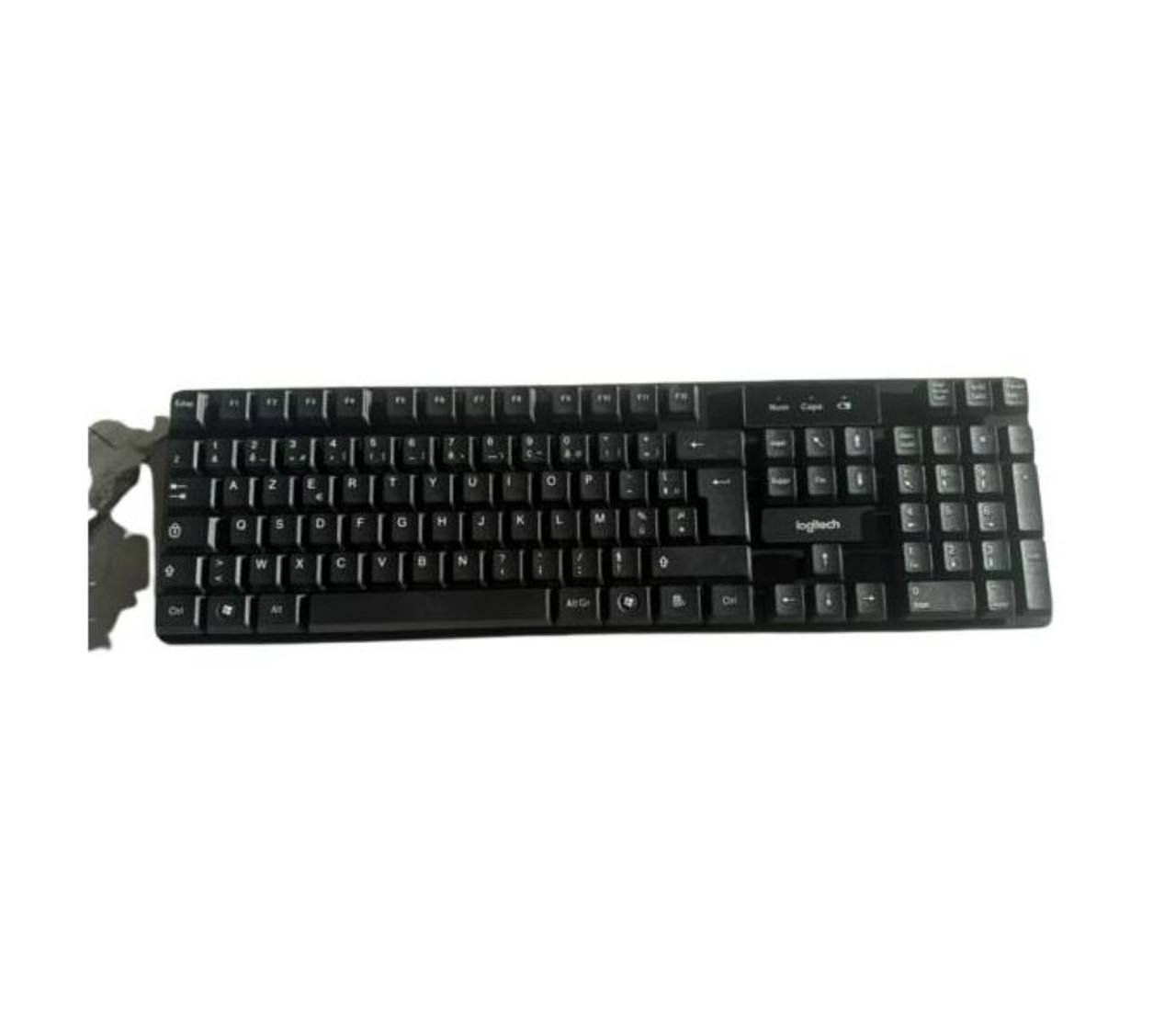 Logitech Clavier + Souris Sans Fil MK290 - Combo Ultra Silencieux, Connexion USB 2.4GHz, Autonomie Longue Durée - Noir